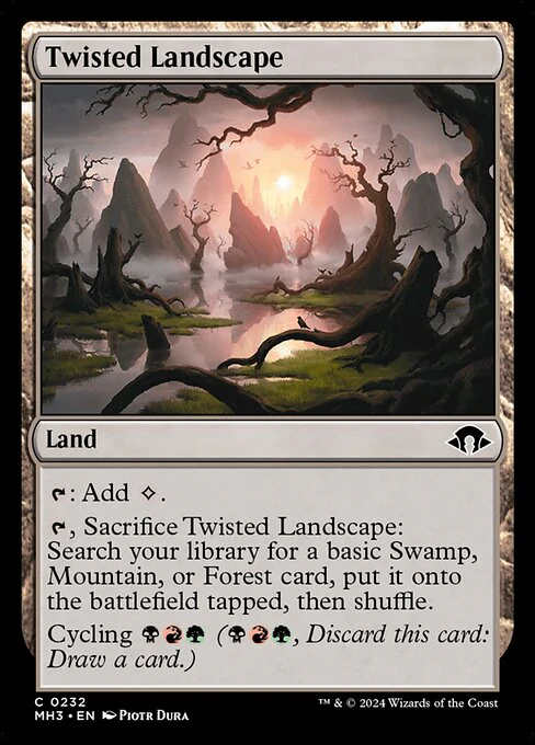 Twisted Landscape - Modern Horizons 3 - C - 232