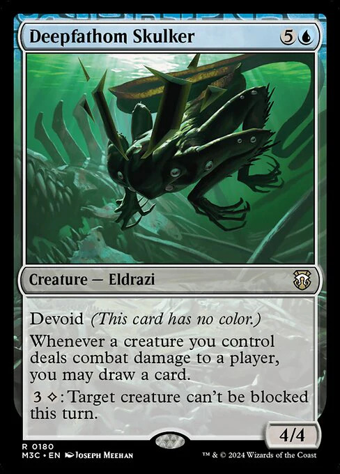 Deepfathom Skulker (Ripple Foil) - Commander: Modern Horizons 3 - R - 180