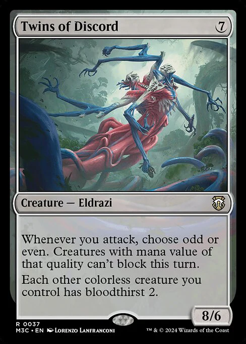 Twins of Discord - Commander: Modern Horizons 3 - R - 37