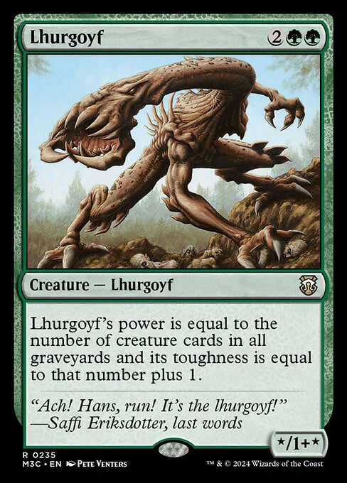 Lhurgoyf - Commander: Modern Horizons 3 - R - 235