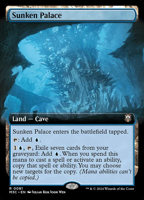 Sunken Palace (Extended Art) - Commander: Modern Horizons 3 - R - 81