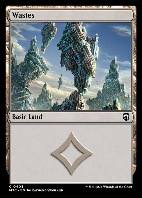 Wastes (Ripple Foil) - Commander: Modern Horizons 3 - C - 408