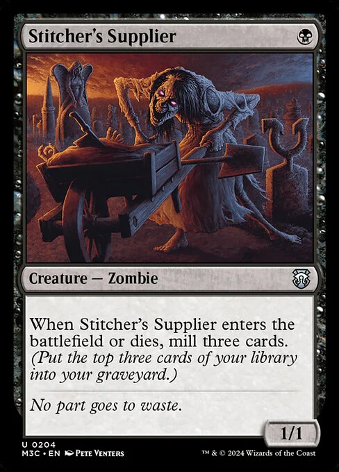 Stitcher's Supplier (Ripple Foil) - Commander: Modern Horizons 3 - U - 204