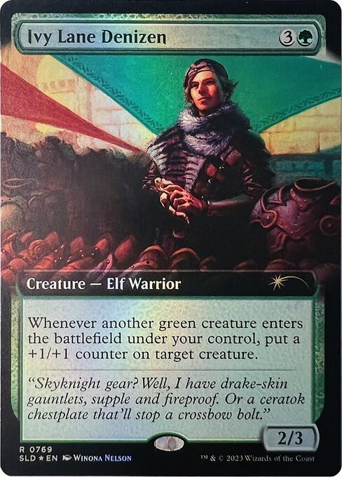 Ivy Lane Denizen (Extended Art) - Secret Lair Drop Series - R - 769