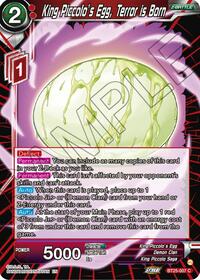 King Piccolo's Egg, Terror is Born - Legend of the Dragon Balls - Common - BT25-007