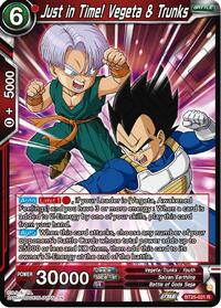 Just in Time! Vegeta & Trunks - Legend of the Dragon Balls - Rare - BT25-031