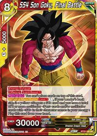 SS4 Son Goku, Final Battle - Legend of the Dragon Balls - Uncommon - BT25-131