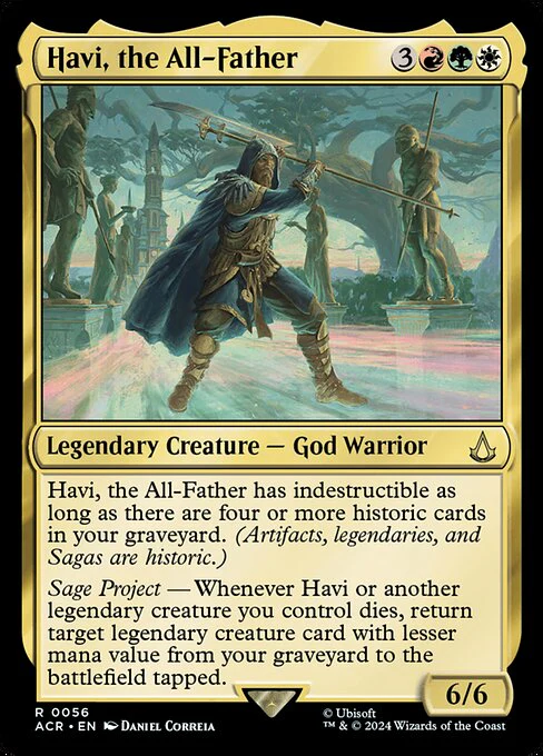 Havi, the All-Father - Universes Beyond: Assassin's Creed - R - 56