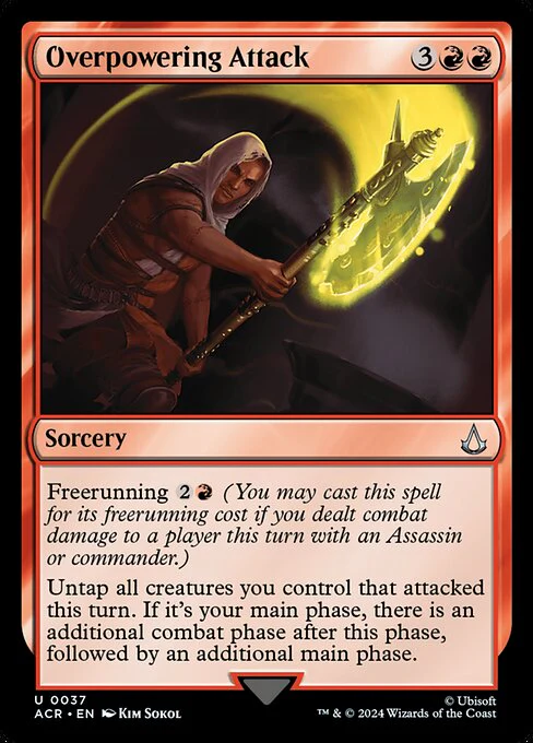 Overpowering Attack - Universes Beyond: Assassin's Creed - U - 37
