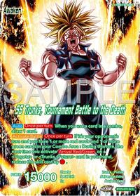 Trunks // SS Trunks, Tournament Battle to the Death (SLR) - Legend of the Dragon Balls - Special Leader Rare - BT25-070
