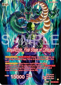 King Piccolo // King Piccolo, Final Stage of Conquest (SLR) - Legend of the Dragon Balls - Special Leader Rare - BT25-002