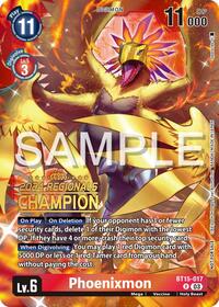 Phoenixmon (2024 Regionals Champion) - Exceed Apocalypse - Promo - BT15-017 R