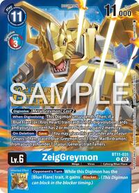 ZeigGreymon (2024 Regionals Finalist) - Dimensional Phase - Promo - BT11-031 R