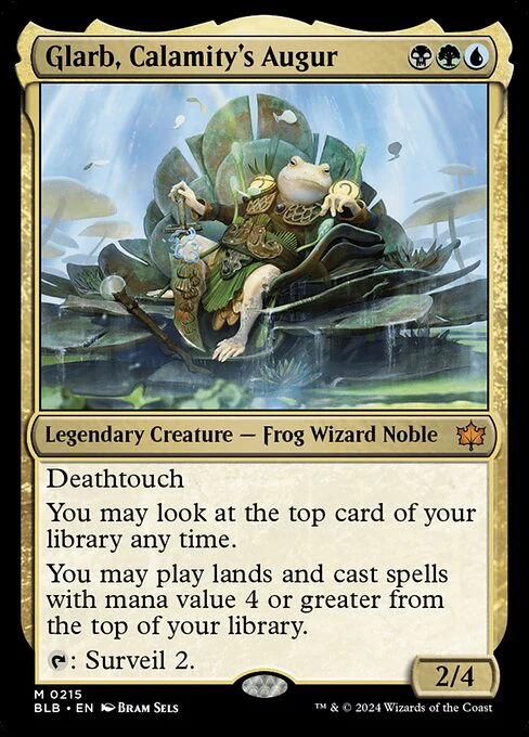 Glarb, Calamity's Augur - Bloomburrow - M - 215