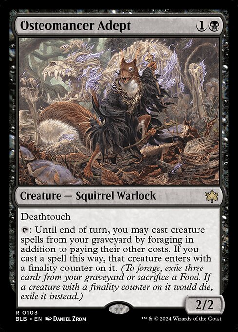 Osteomancer Adept - Bloomburrow - R - 103