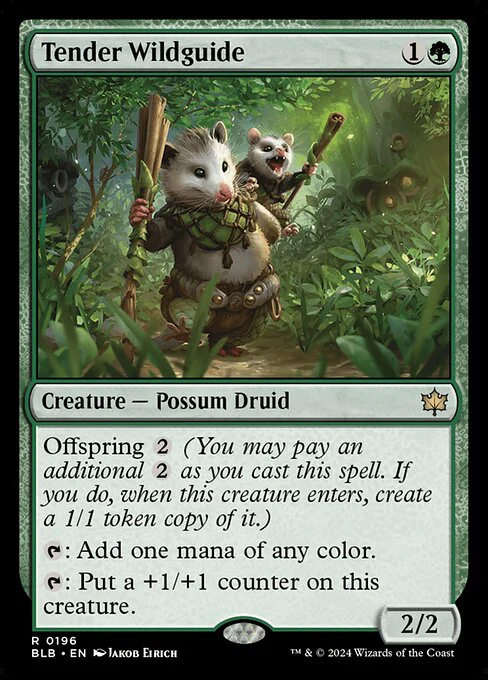 Tender Wildguide - Bloomburrow - R - 196