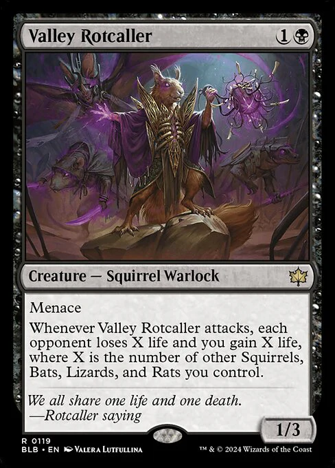 Valley Rotcaller - Bloomburrow - R - 119
