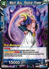 Majin Buu, Rookie Power - Legend of the Dragon Balls Pre-Release Cards - Rare - BT25-064
