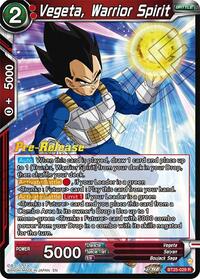 Vegeta, Warrior Spirit - Legend of the Dragon Balls Pre-Release Cards - Rare - BT25-029