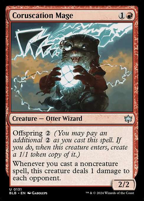 Coruscation Mage - Bloomburrow - U - 131