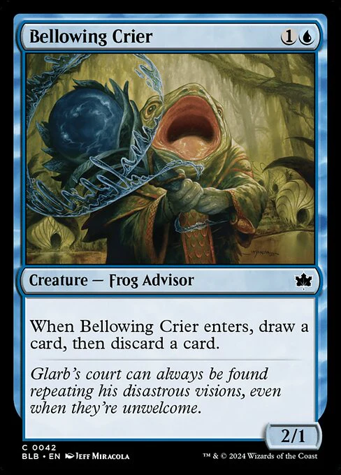 Bellowing Crier - Bloomburrow - C - 42