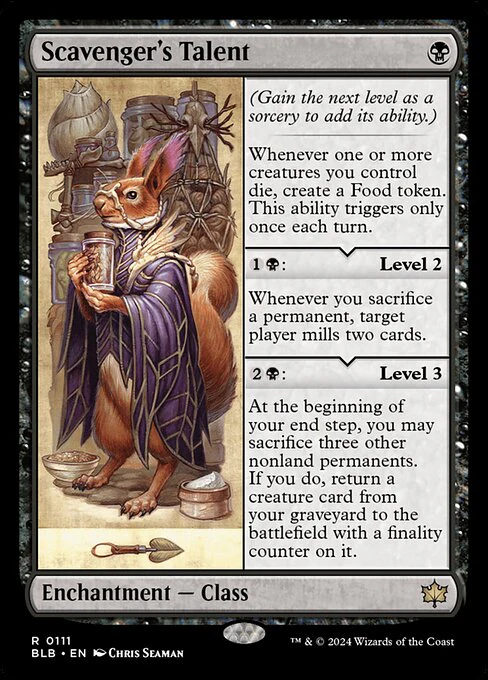 Scavenger's Talent - Bloomburrow - R - 111