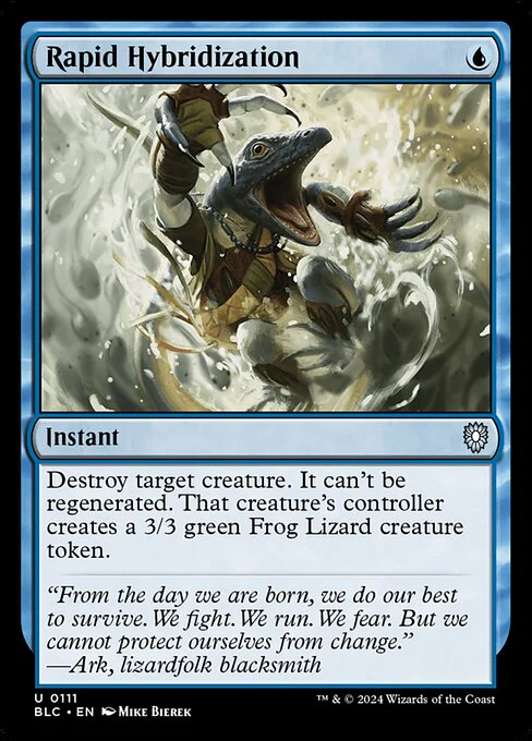 Rapid Hybridization - Commander: Bloomburrow - U - 111