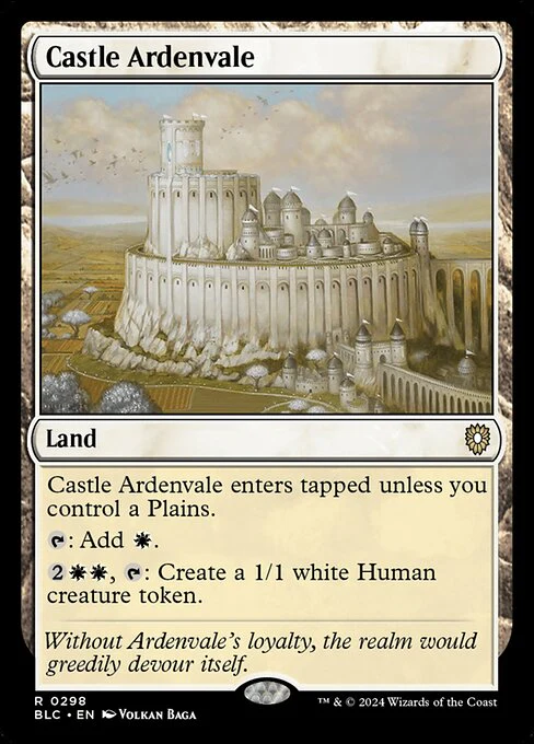 Castle Ardenvale - Commander: Bloomburrow - R - 298