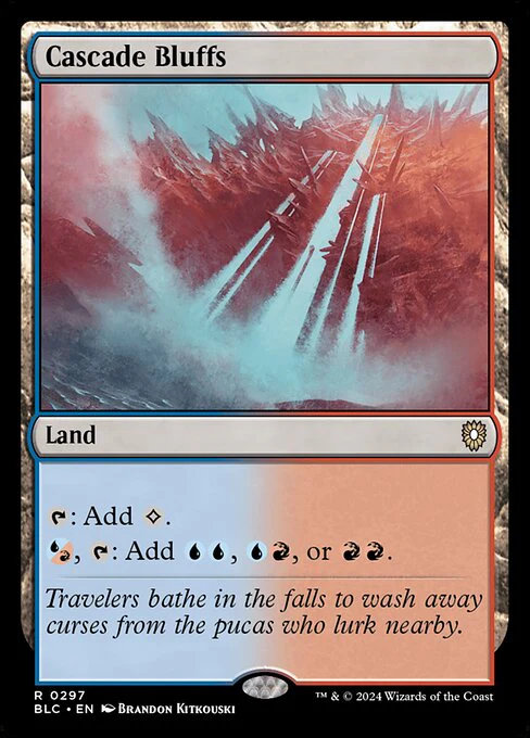 Cascade Bluffs - Commander: Bloomburrow - R - 297
