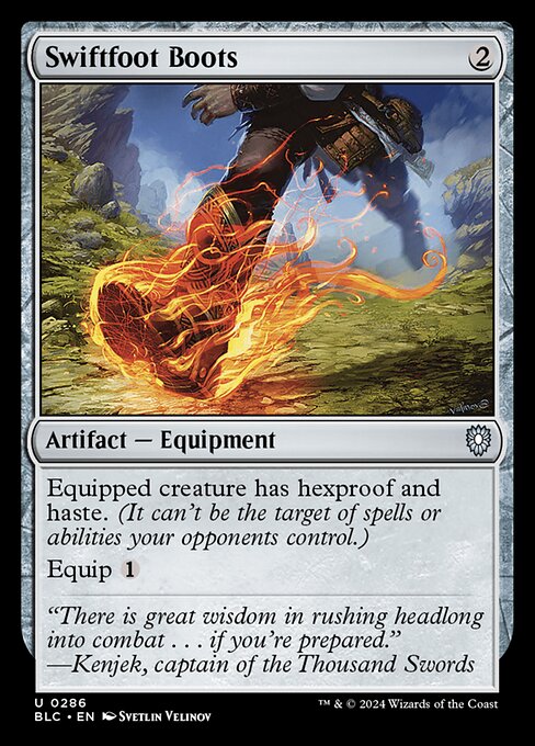 Swiftfoot Boots - Commander: Bloomburrow - U - 286