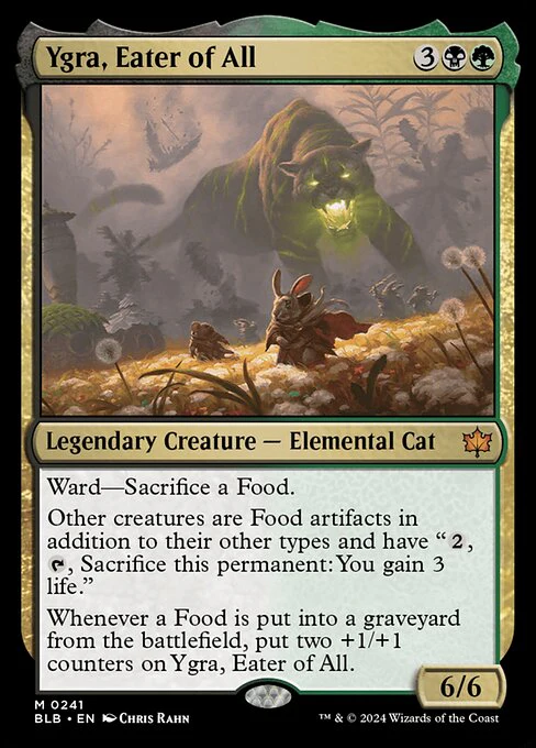 Ygra, Eater of All - Promo Pack: Bloomburrow - M - 241