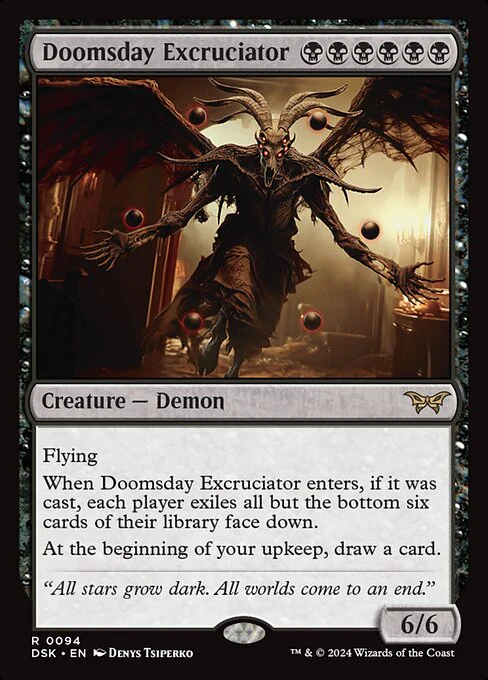 Doomsday Excruciator - Duskmourn: House of Horror - R - 94