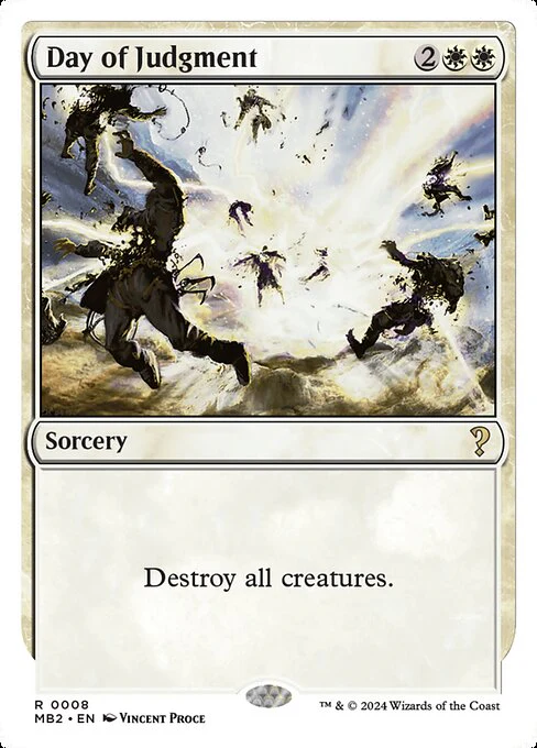 Day of Judgment (White Border) - Mystery Booster 2 - R - 8