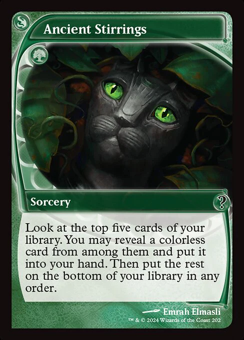 Ancient Stirrings (Future Sight) - Mystery Booster 2 - C - 202