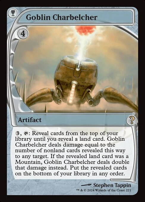 Goblin Charbelcher (Future Sight) - Mystery Booster 2 - R - 221
