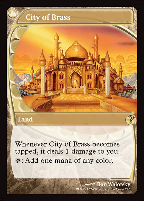 City of Brass (Future Sight) - Mystery Booster 2 - R - 240