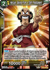 Hercule, Saving From a Tight Predicament - Legend of the Dragon Balls Pre-Release Cards - Uncommon - BT25-109