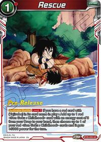 Rescue - Legend of the Dragon Balls Pre-Release Cards - Uncommon - BT25-033