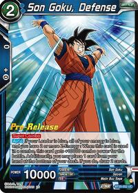 Son Goku, Defense - Legend of the Dragon Balls Pre-Release Cards - Uncommon - BT25-052