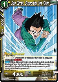 Son Goten, Supporting the Fight - Legend of the Dragon Balls Pre-Release Cards - Uncommon - BT25-108