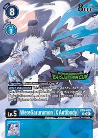WereGarurumon (X Antibody) (2024 Evolution Cup) - X Record - Promo - BT9-028 R