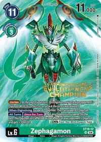 Zephagamon (2024 Evolution Cup Champion) - Starter Deck 18: Guardian Vortex - Promo - ST18-12 SR