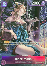 Black Maria (Premium Card Collection -BANDAI CARD GAMES Fest. 23-24 Edition-) - One Piece Promotion Cards - C - ST04-011