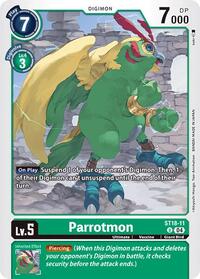 Parrotmon - Starter Deck 18: Guardian Vortex - Uncommon - ST18-11 U
