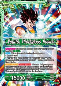 Son Goku & Vegeta // Vegito, Prodigious Fusion - Ultimate Advent - Uncommon - BT26-060