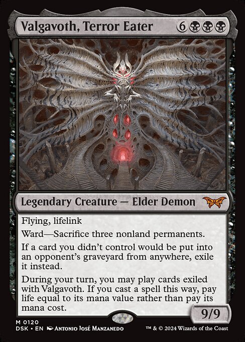 Valgavoth, Terror Eater - Duskmourn: House of Horror - M - 120