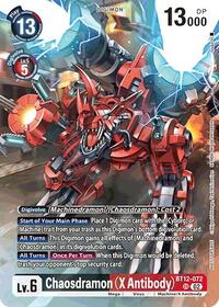 Chaosdramon (X Antibody) (Event Pack 7) - Across Time - Promo - BT12-072 SR