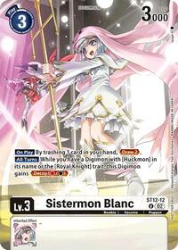 Sistermon Blanc (Event Pack 7) - Starter Deck 12: Jesmon - Promo - ST12-12 U