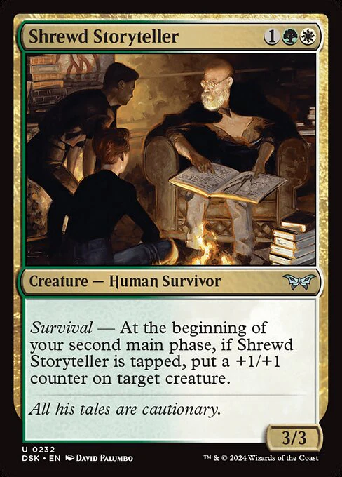 Shrewd Storyteller - Duskmourn: House of Horror - U - 232