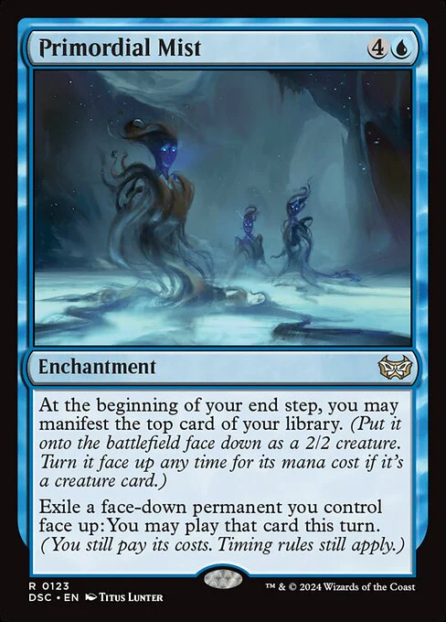 Primordial Mist - Commander: Duskmourn: House of Horror - R - 123